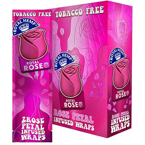 BLUNTS & ROSES Wraps Royal Rose 25ct