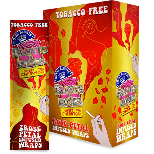 BLUNTS & ROSES Wraps Sweet Cherry 25ct