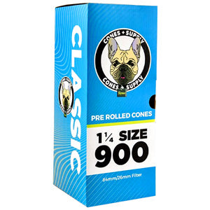 CONE SUPPLY Classic White 11/4 Size Cones 900ct