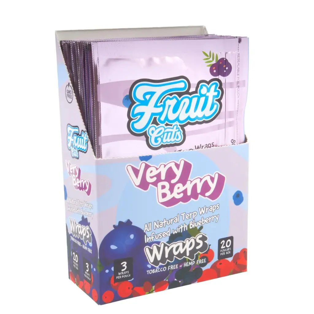 FRUIT CUTS Wraps Very Blueberry 3/20ct
