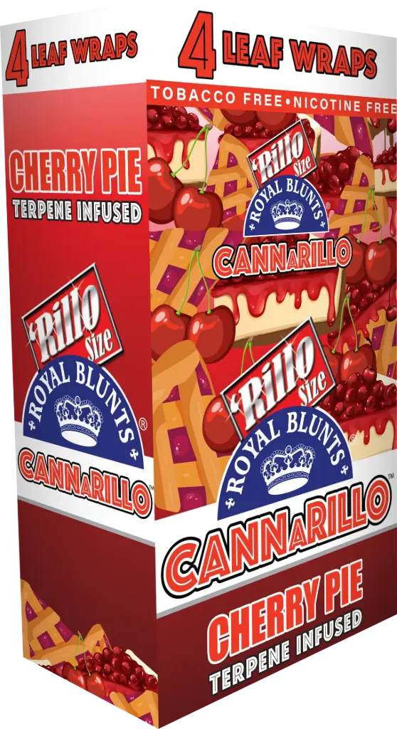 CANNARILLO Natural Leaf Cherry Pie 4/25ct