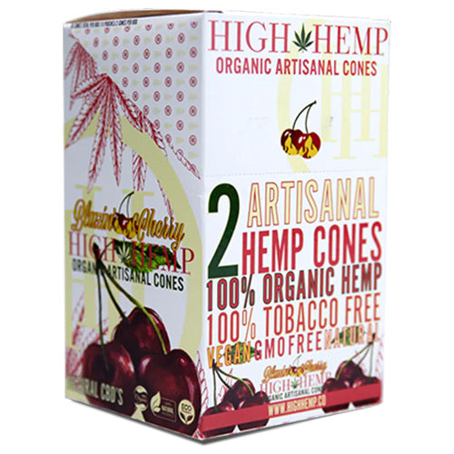 HIGH HEMP Cones Cherry 15ct