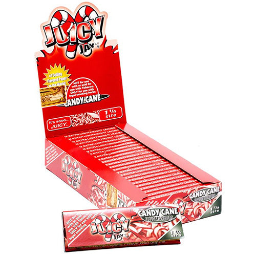 JUICY JAY'S Papers 11/4 Size Candy Cane 24ct (Discontinued)
