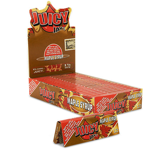 JUICY JAY'S Papers 11/4 Size Maple Syrup 24ct (Discontinued)