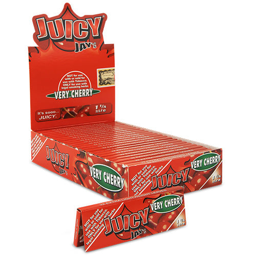 JUICY JAY'S Papers 11/4 Size Very Cherry 24ct