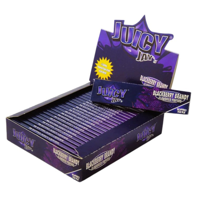 JUICY JAY'S Papers 11/4  Connoisseur Blackberry 24ct