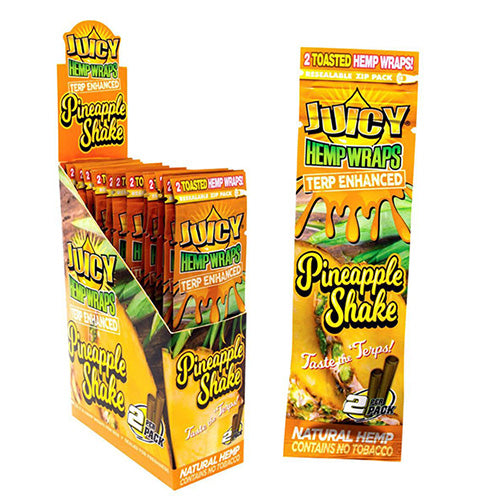 JUICY JAY'S Terp Wraps Pineapple Shake 25ct