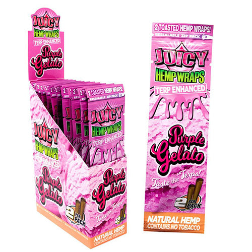 JUICY JAY'S Terp Wraps Purple Gelato 25ct