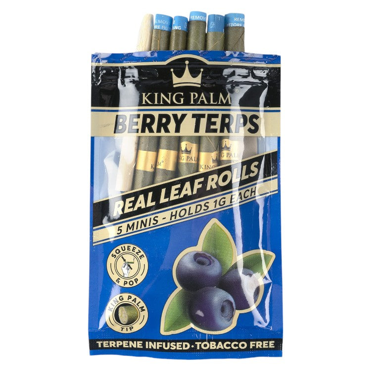 KING PALM Mini 1-Pack Blueberry $0.69 30ct