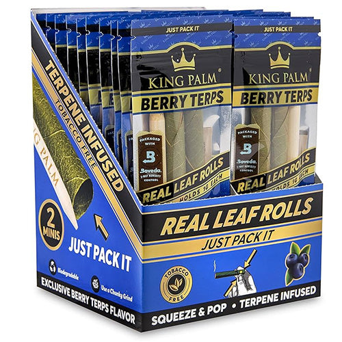 KING PALM Mini 2-Pack Berry Terps 20ct