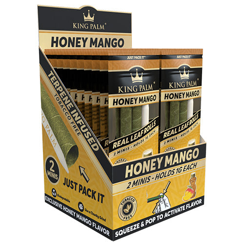 KING PALM Mini 2-Pack Honey Mango 20ct