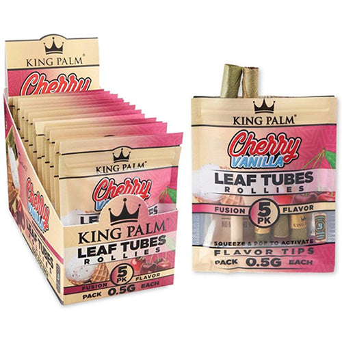 KING PALM Rollie 5-Pack Cherry Vanilla 15ct