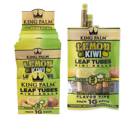 KING PALM Mini 5-Pack Lemon Kiwi 15ct