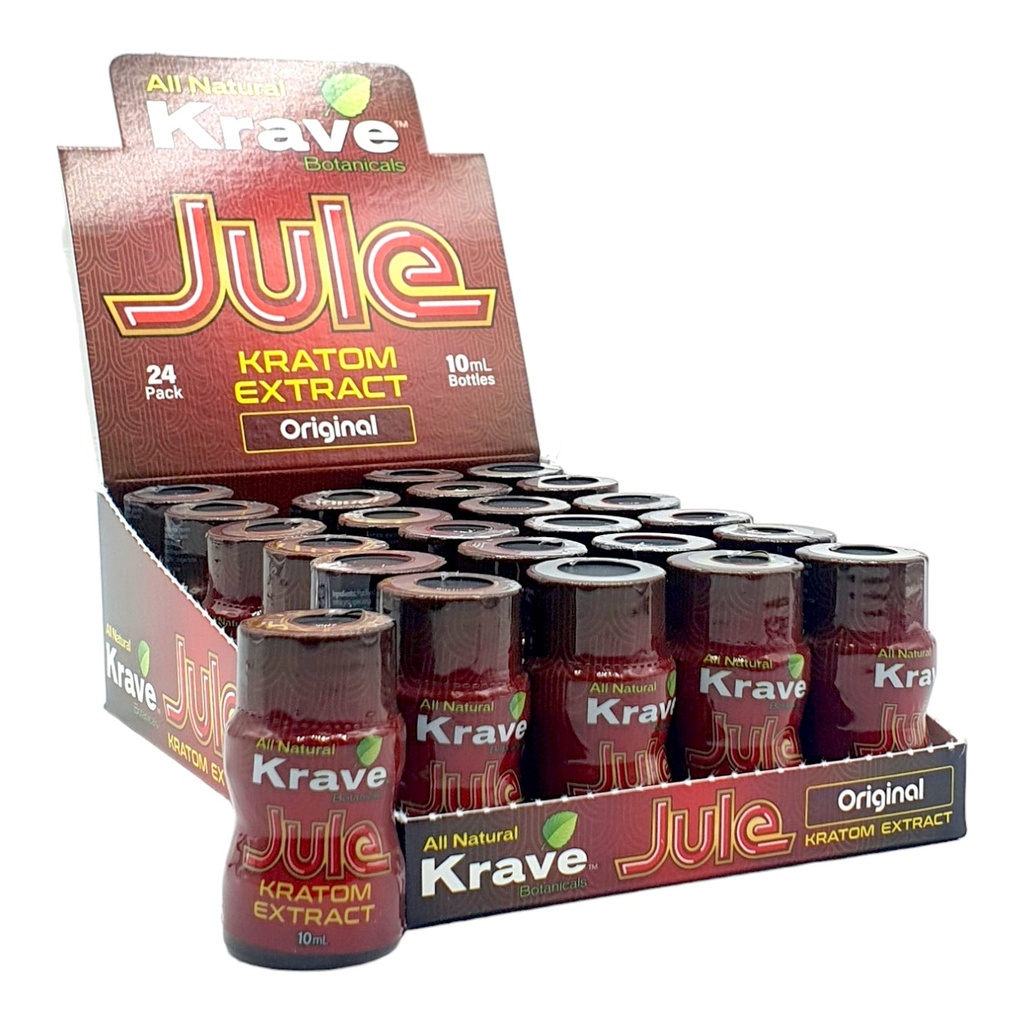 KRAVE Jule Kratom Extract Original 10ml 24ct