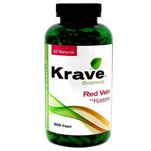 KRAVE Kratom Red Vein Caplets 150/1ct