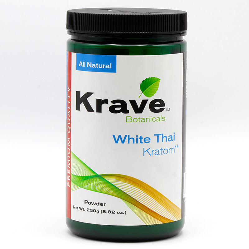 KRAVE Kratom White Thai Caplets 300/1ct