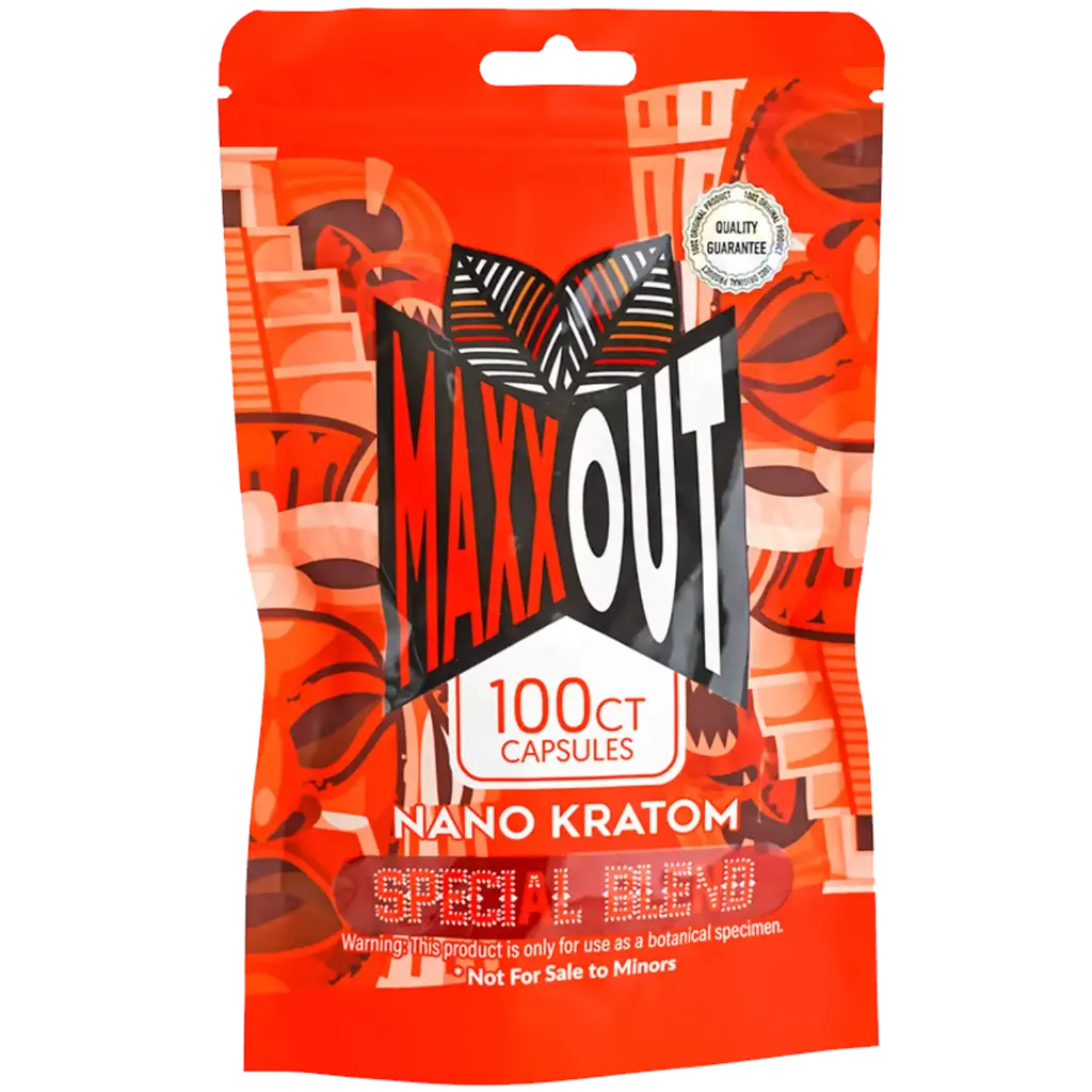 MAXXOUT Kratom Special Blend Capsules 100ct