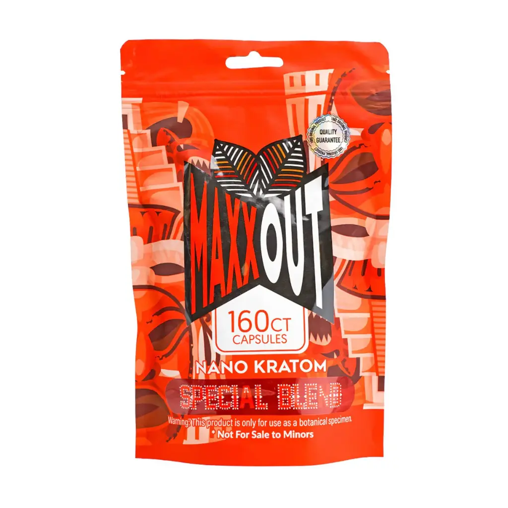 MAXXOUT Kratom Special Blend Capsules 160ct
