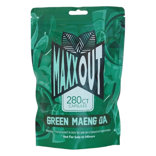 MAXXOUT Kratom Green Maeng Da Capsules 280ct