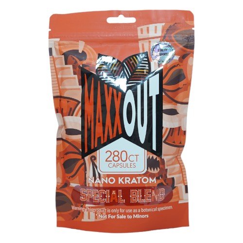 MAXXOUT Kratom Trainwreck Capsules 280ct