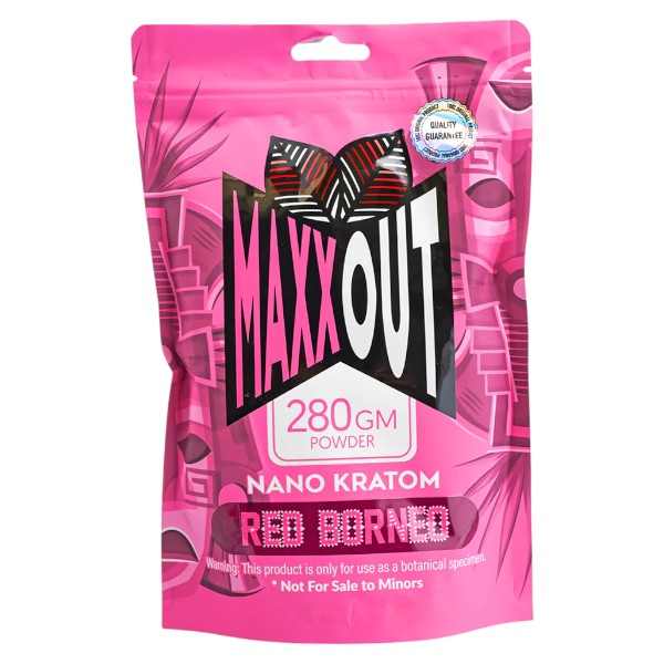 MAXXOUT Kratom Red Borneo Powder 280g