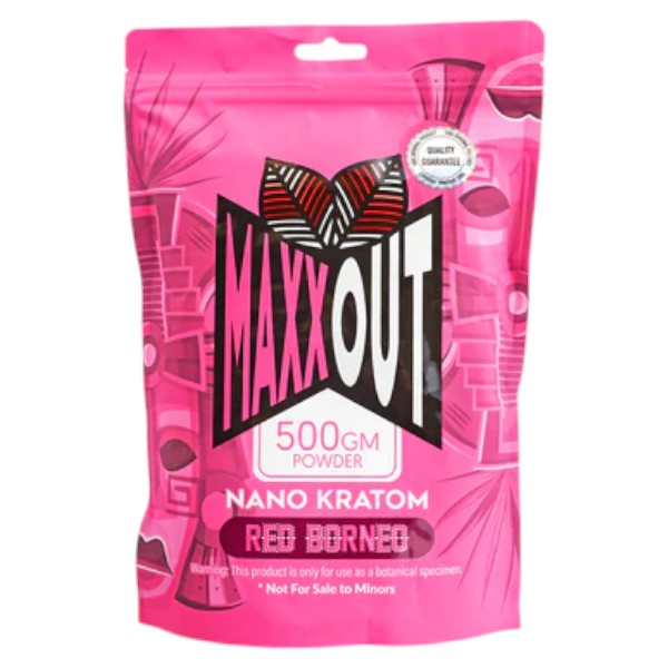 MAXXOUT Kratom Red Borneo Powder 500g