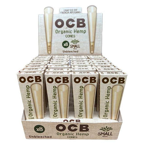 OCB Cones Organic Hemp Small Size 8/32ct