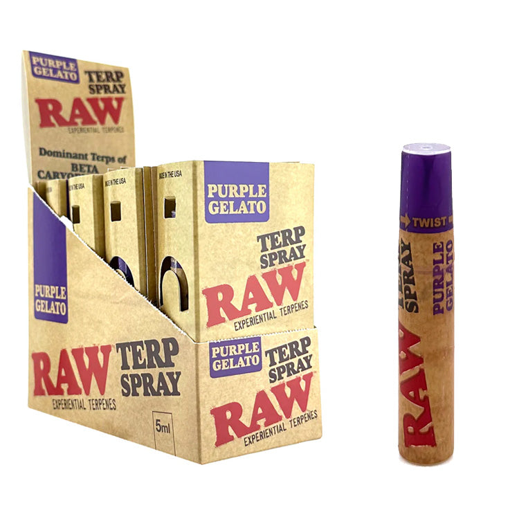 RAW Terpene Spray 5ml Gelato 41 8ct