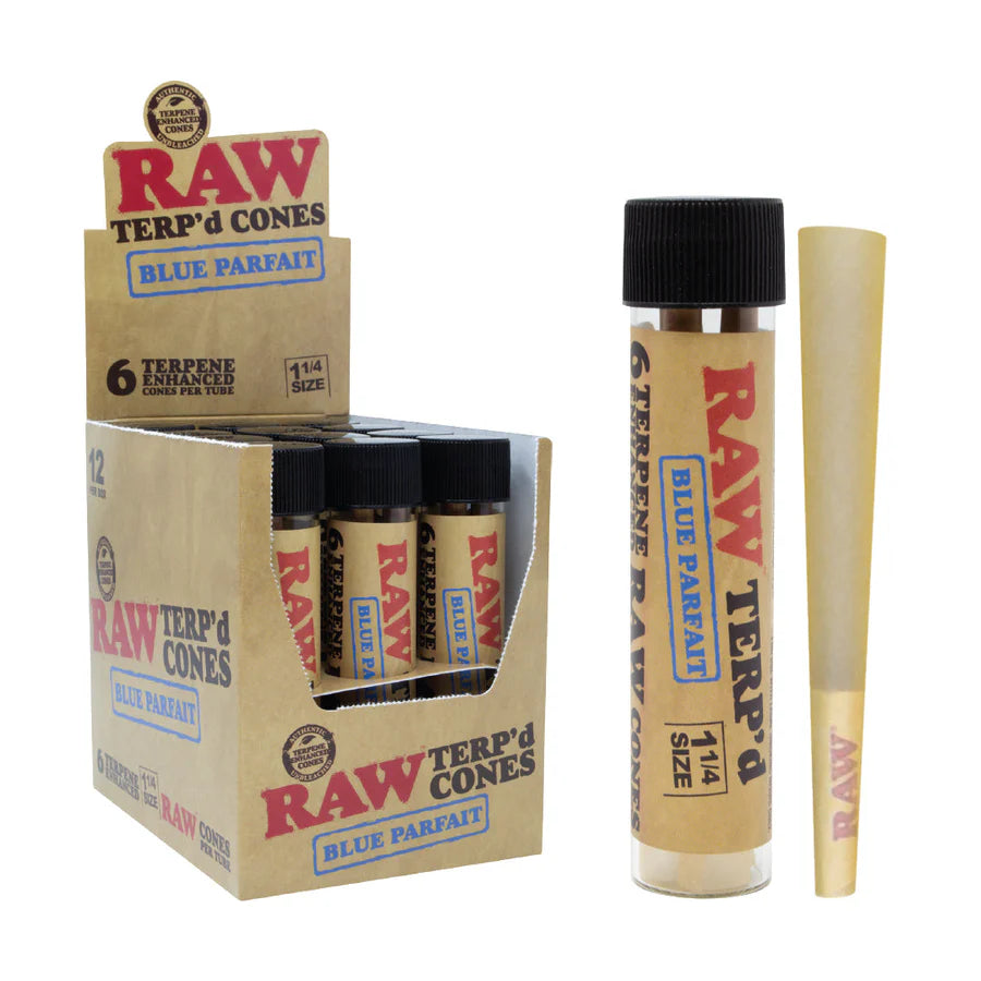 RAW Terp Dipped Cones Blue Parfait 6/12ct