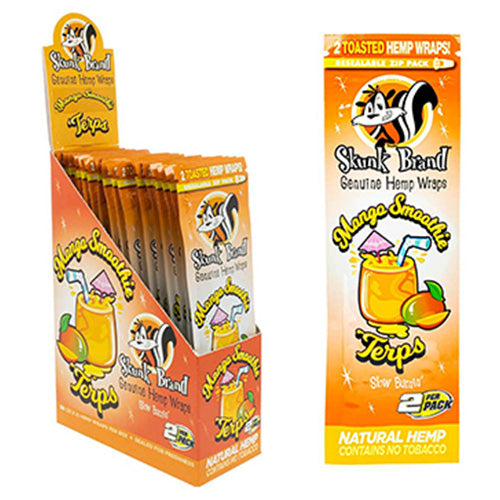 SKUNK Terp Hemp Wraps Mango Smoothie 25ct