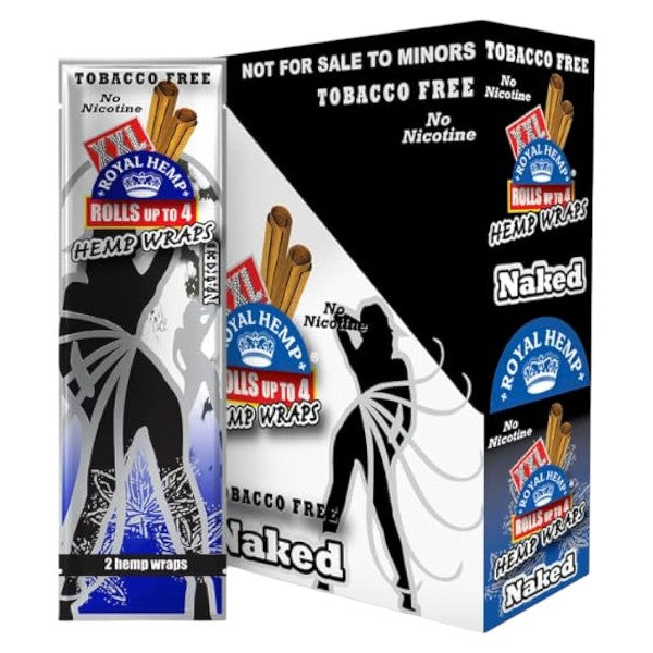 XXL Tobacco Wraps Naked 25ct
