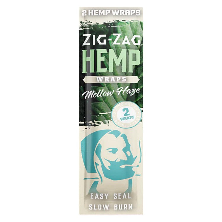 ZIG ZAG Hemp Wraps Mellow Haze 2-Pack 25ct