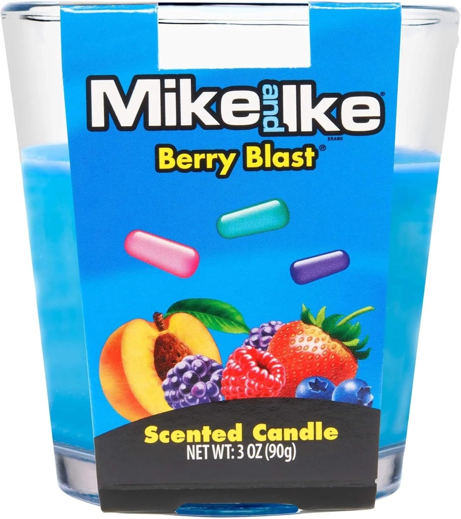 SWEET TOOTH 3oz Mike & Ike Berry Candle 6ct
