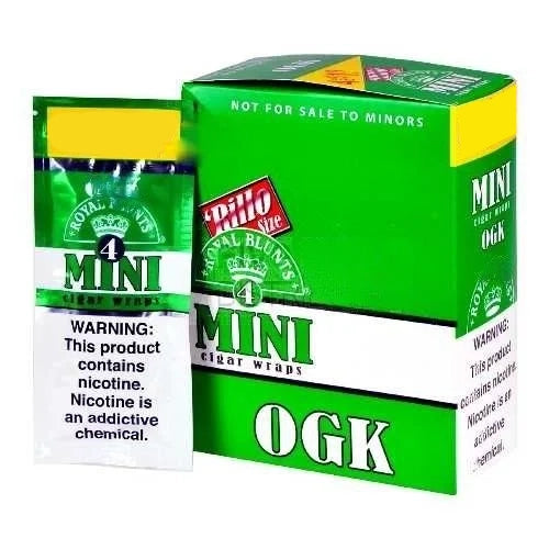 ROYAL BLUNTS Mini Cigar Wraps OGK 4-Pack 15ct