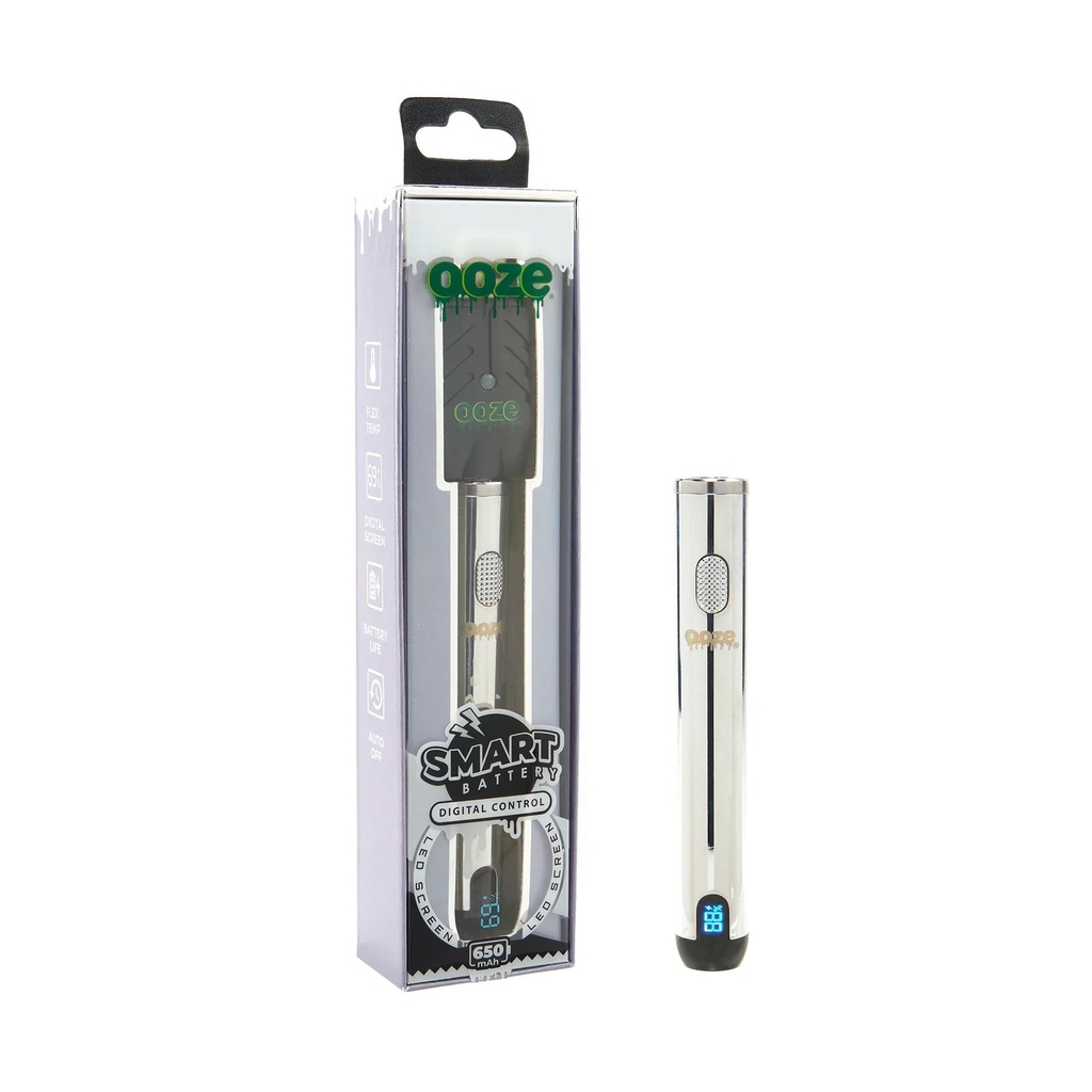OOZE Smart Battery 650mAh Chrome 1ct