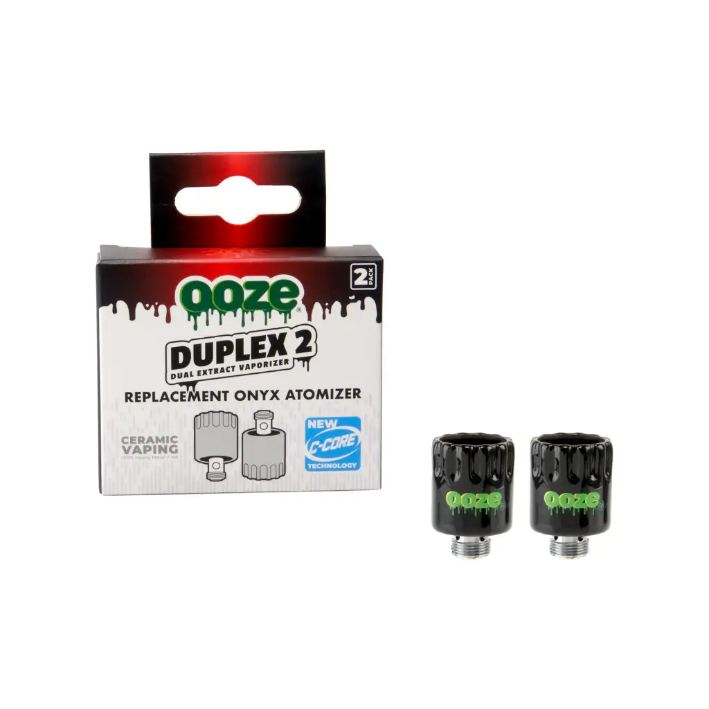 OOZE Duplex 2.0 Replacement Atomizers 2-Pack 1ct