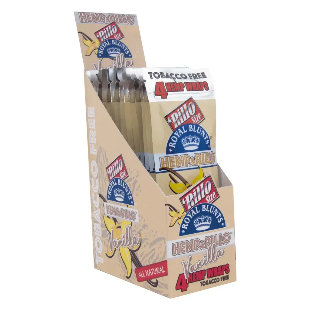 HEMPARILLO Wraps Vanilla 15ct