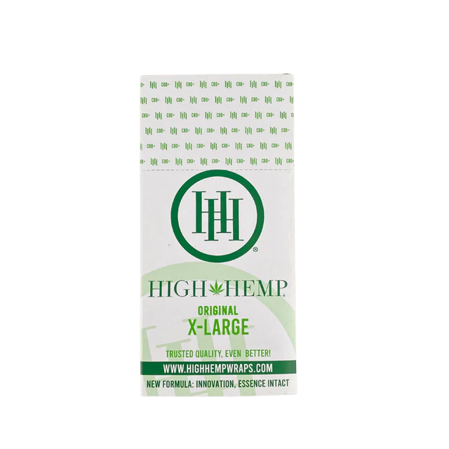 HIGH HEMP Wraps Original XL 25ct
