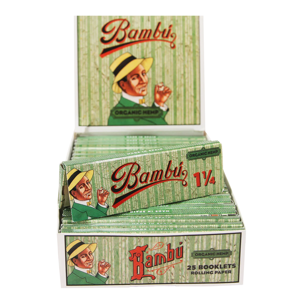 BAMBU Organic Hemp 11/4 Papers 25ct