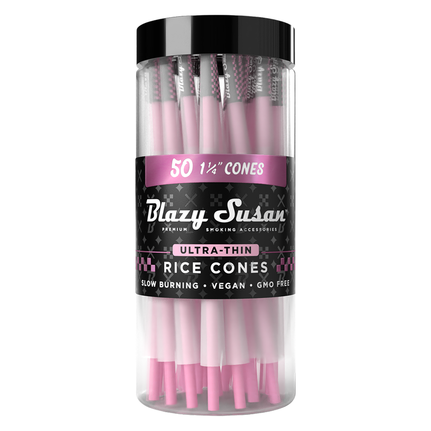 BLAZY SUSAN Rice Cones Jar 11/4 Size 50/1ct