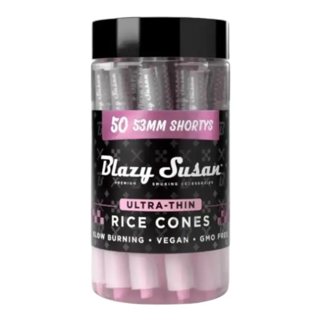BLAZY SUSAN Rice Cones Jar 53mm Shorty Size 50/1ct