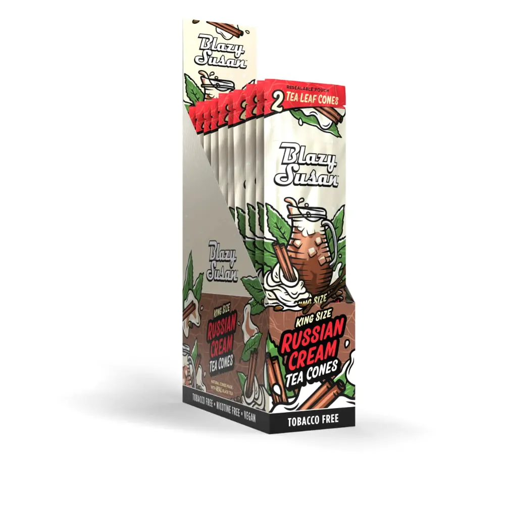 BLAZY SUSAN Tea Leaf Russian Cream Cones 2/10ct