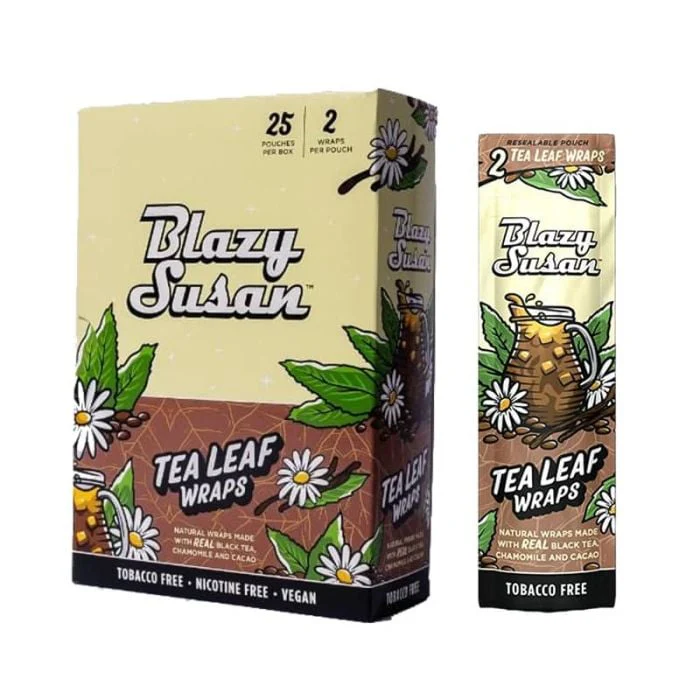 BLAZY SUSAN Tea Leaf Honey Lemon Wraps 2/25ct