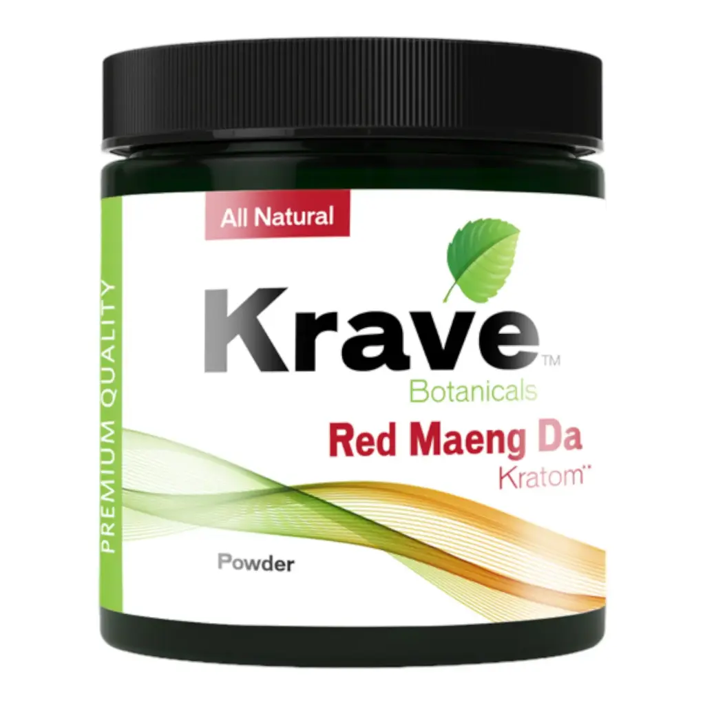 KRAVE Kratom Red Maeng Da Powder 120g 1ct
