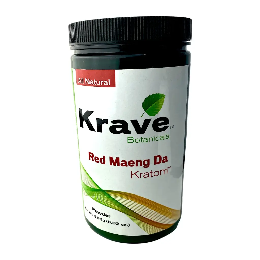 KRAVE Kratom Red Maeng Da Powder 250g 1ct