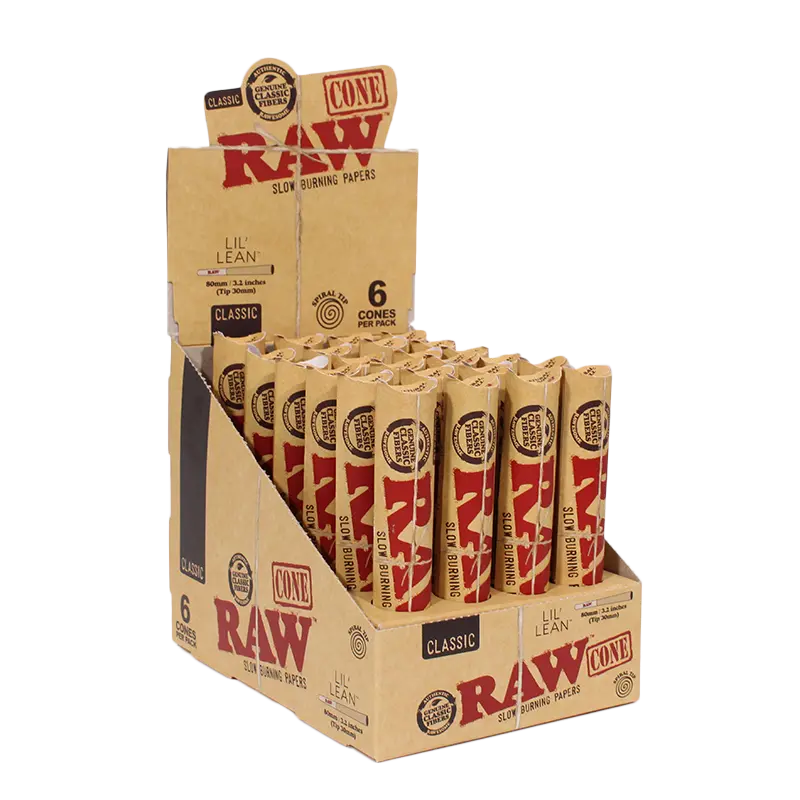 RAW Classic Cones Lil Lean 6ct