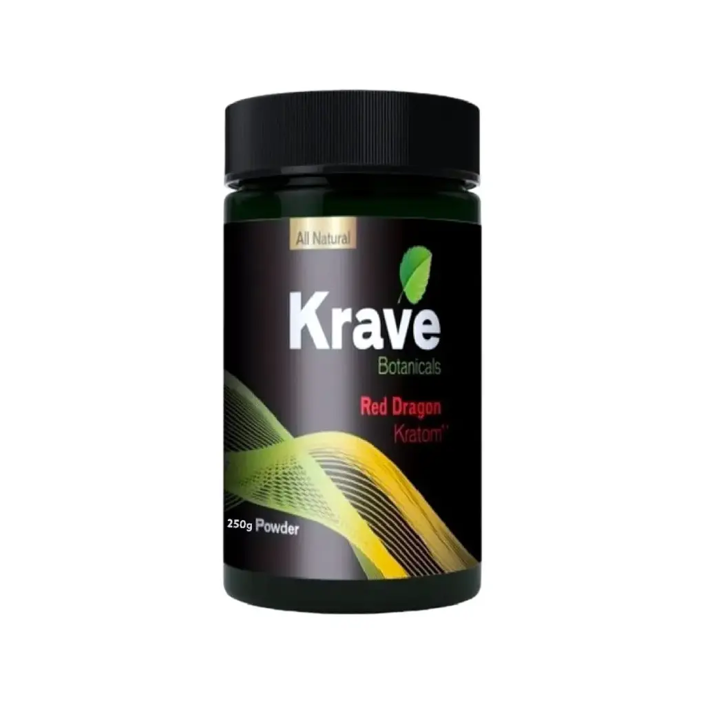 KRAVE Kratom Red Dragon Powder 250g 1ct
