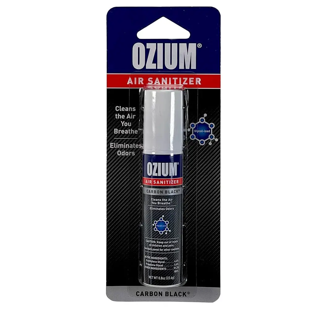 OZIUM Air Sanitizer Carbon Black 0.8oz 1ct