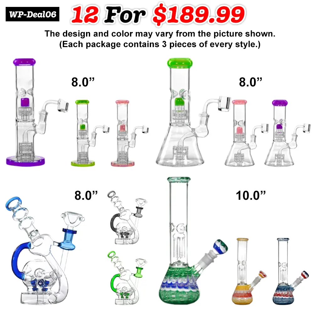 Water Pipe Deal - 06 (12 per Pack)