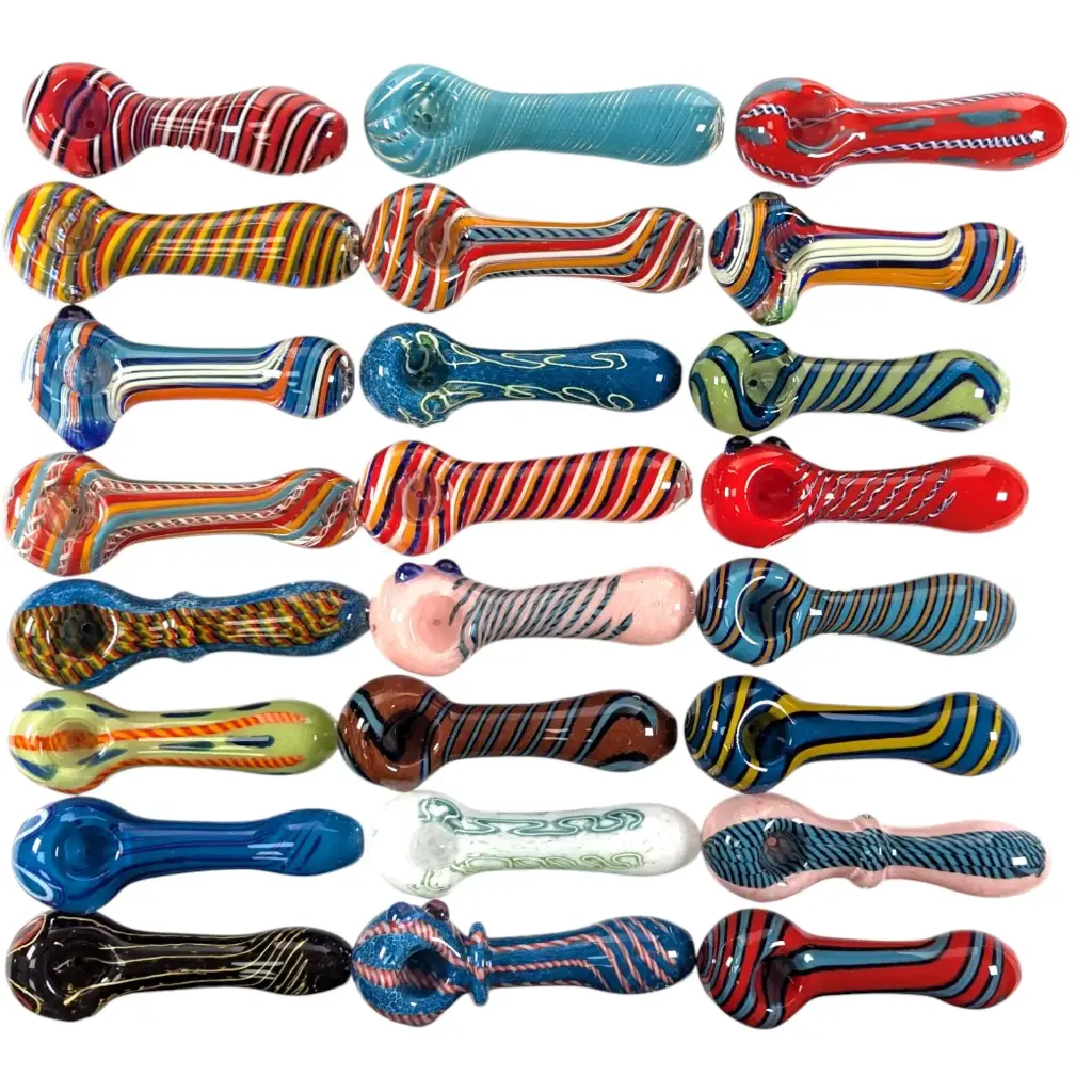 Hand Pipe Deal - AB05 - (Pack of 12) HIGH END CHILLIUM BUNDLE